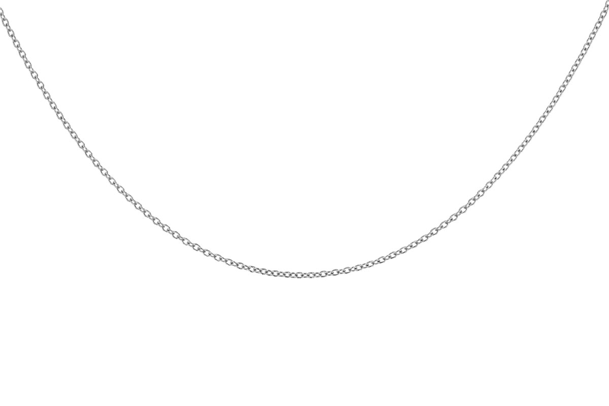 F292-06940: CABLE CHAIN (18IN, 1.3MM, 14KT, LOBSTER CLASP)
