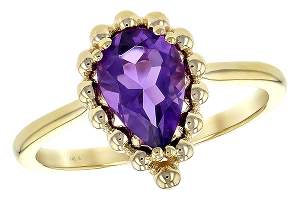 A207-49704: LDS RING 1.06 CT AMETHYST