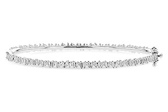 A291-10595: BANGLE .75 TW BAGUETTE DIAS