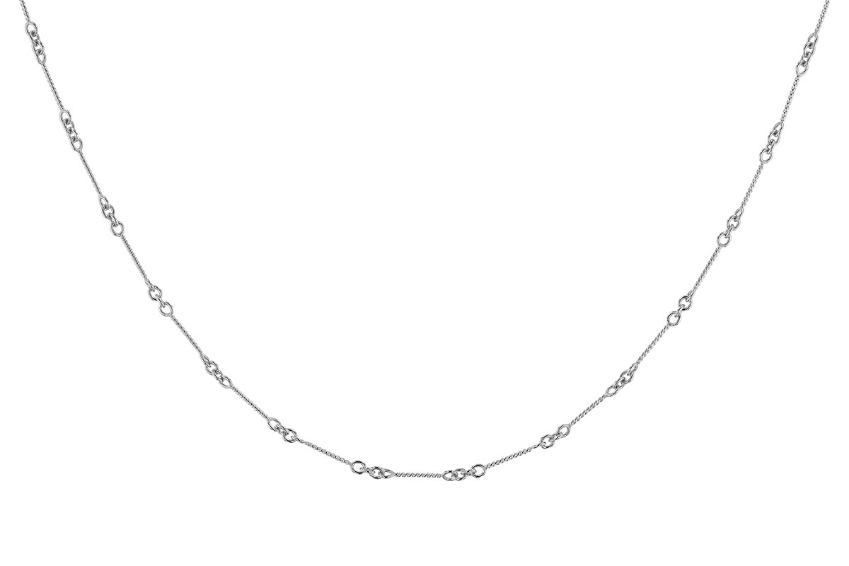A292-06059: TWIST CHAIN (20IN, 0.8MM, 14KT, LOBSTER CLASP)
