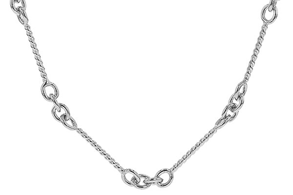 A292-06059: TWIST CHAIN (20IN, 0.8MM, 14KT, LOBSTER CLASP)