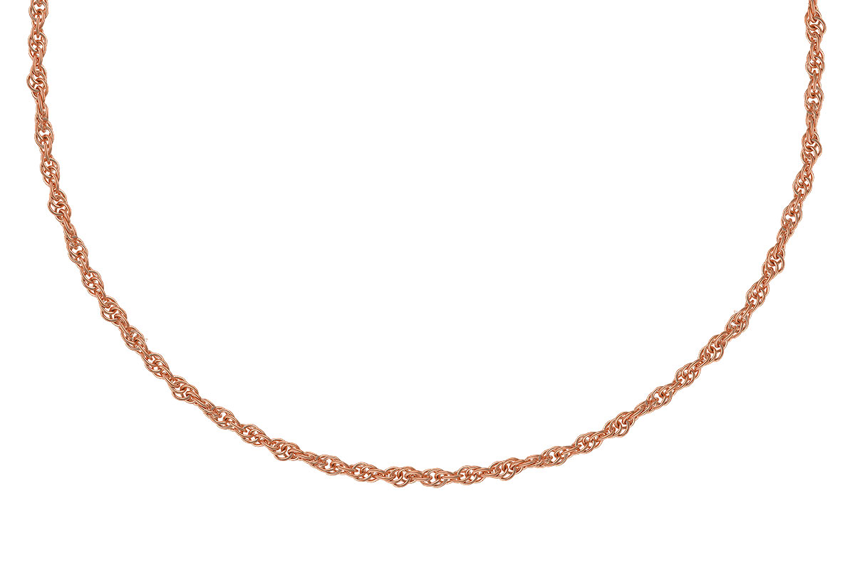 A292-06077: ROPE CHAIN (16IN, 1.5MM, 14KT, LOBSTER CLASP)