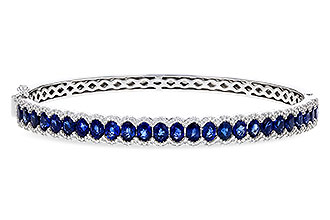 D292-98740: BANGLE 5.09 TW SAPPHIRE 5.65 TGW
