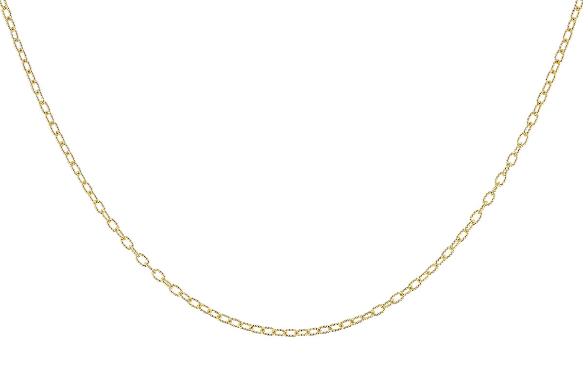 E292-06067: ROLO LG (18IN, 2.3MM, 14KT, LOBSTER CLASP)