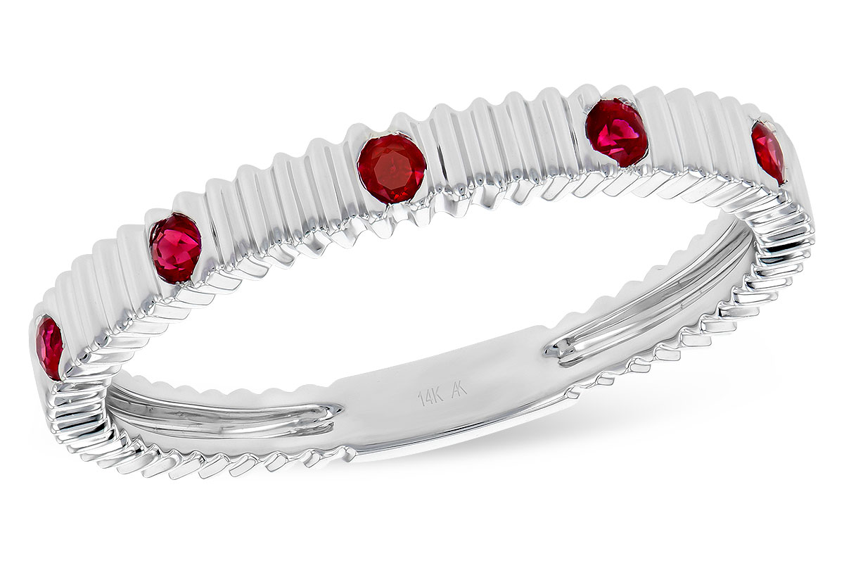 F291-10567: LDS WED RG .12 RUBY TW