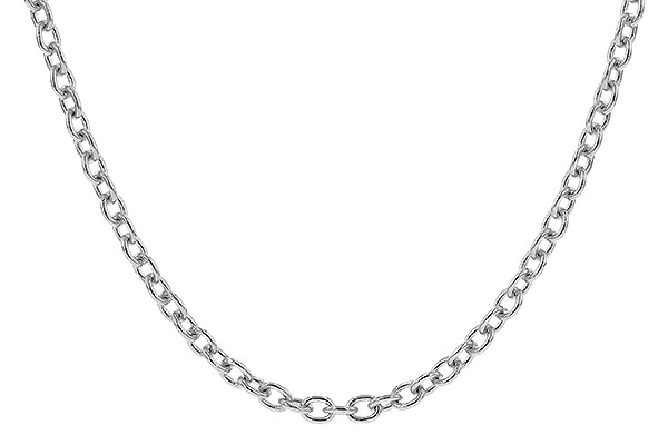 F292-06940: CABLE CHAIN (18", 1.3MM, 14KT, LOBSTER CLASP)