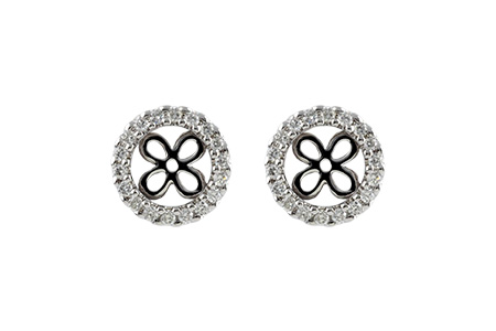 H205-67840: EARRING JACKETS .30 TW (FOR 1.50-2.00 CT TW STUDS)