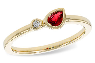 K292-93340: LDS RG .24 RUBY .26 TGW