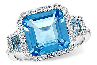 M208-44230: LDS RG 4.40 TW BLUE TOPAZ 4.60 TGW